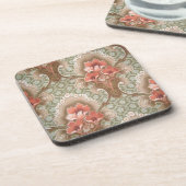 Set van 6 Art Nouveau Onderzetters (Linkerzijde)