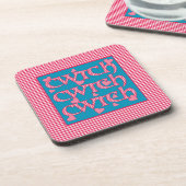 Set van 6 kurkOnderzetters met Welsh Cwtch en Hear Drankjes Onderzetter (Linkerzijde)