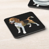 Set van 6 Onderzetters beagle (Linkerzijde)