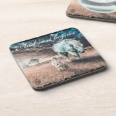 Set van 6 Onderzetters met Paard (Linkerzijde)