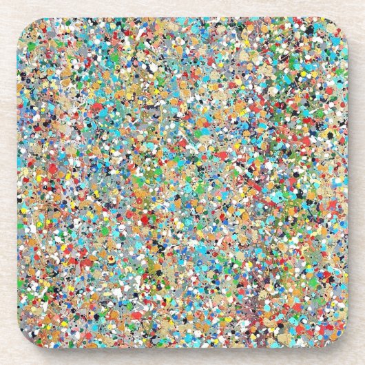 Set van 6 Onderzetters van de Confetti (Voorkant)