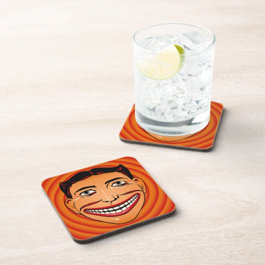 Set van 6 Onderzetters van het Coey Island Funny F (Rechterzijde)