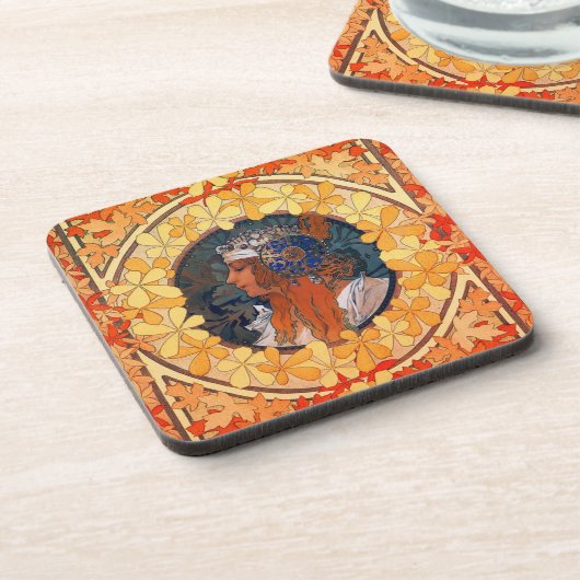 Set van 6 Onderzetters voor nieuwe kunstwerken (Linkerzijde)