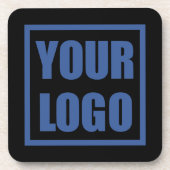 Set van 6 zakelijke Logo Bier Onderzetter (Voorkant)