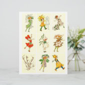 Set van 9 -  blaasje voor bloemen (Staand voorkant)