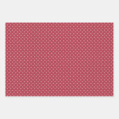 Set van drie kerstbrieven aan de kerstman inpakpapier vel (Voorkant 3)