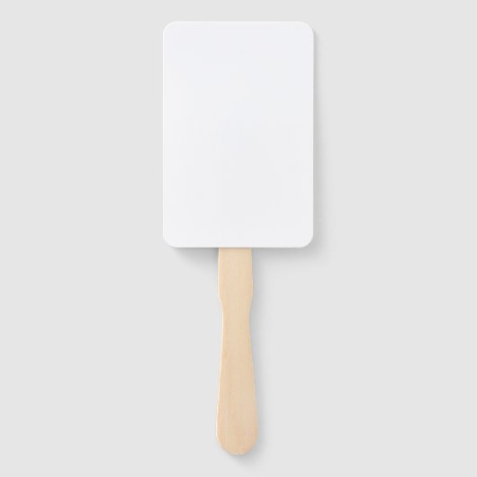 Set van fans - Ja op de jurk Handwaaier (Achterkant)