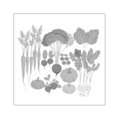 Set van gezonde groenten pack rubberstempel (Afrduk)