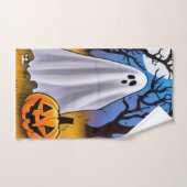 Set van Halloween Ghost Bath-handdoeken Bad Handdoek (Handdoek)