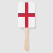 Set van hand fan met vlag van Engeland, UK Handwaaier (Achterkant)