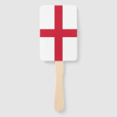 Set van hand fan met vlag van Engeland, UK Handwaaier (Voorkant)