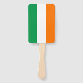 Set van hand ventilator met vlag van Ierland Handwaaier