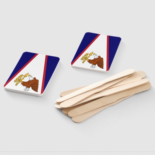 Set van handventilator met vlag van Amerikaans-Sam Handwaaier (Niet-gemonteerd)