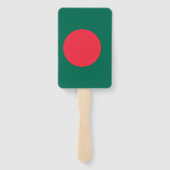 Set van handventilator met vlag van Bangladesh Handwaaier (Achterkant)