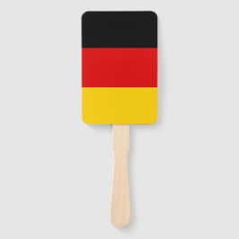 Set van handventilator met vlag van Duitsland Handwaaier