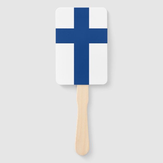 Set van handventilator met vlag van Finland Handwaaier (Voorkant)