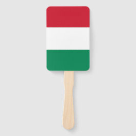 Set van handventilator met vlag van Hongarije Handwaaier
