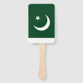 Set van handventilator met vlag van Pakistan Handwaaier (Voorkant)