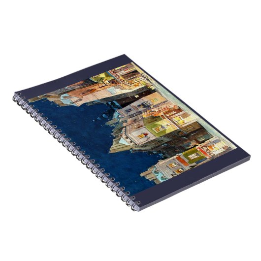 Set van het theaterstadium 1893 notitieboek (Rechterzijde)