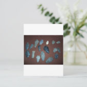 Set van Indische pijlpunten Briefkaart (Staand voorkant)