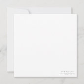 Set van Kaarten Schattige Angel en Uil op de Maan Notitiekaartje (Achterkant)