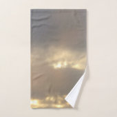 Set van kabelhanddoekdoekjes bad handdoek (Handdoek)