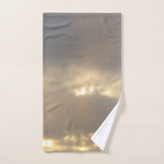 Set van kabelhanddoekdoekjes bad handdoek (Handdoek)