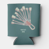 Set van klimmende steenklimdraden blikjeskoeler (Voorkant)