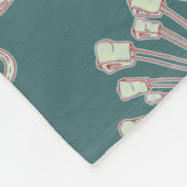 Set van klimmende steenklimdraden fleece deken (Hoek)