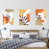 Set van minimalistische organische vormen botanisc (Slaapkamer)