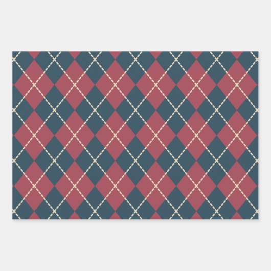 set van patriottisch inpakpapier (Voorkant 3)