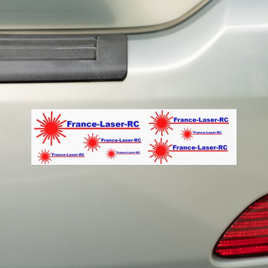 Set van Stickers Laser nr. 3 (Op auto)