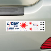 Set van Stickers Laser nr. 4 (Op auto)