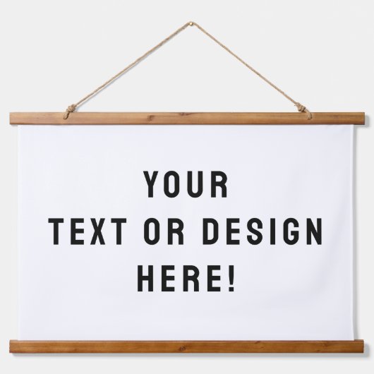 Set van twee aangepaste horizontale hangende wandt hangend wandkleed (Voorkant)