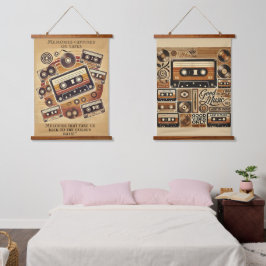 Set van twee wandtapijten hangend wandkleed