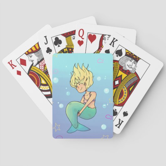Set van visitekaartjes pokerkaarten (Achterkant)