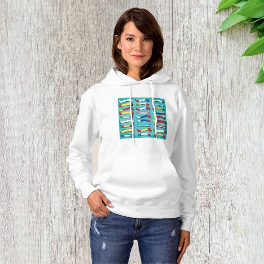 Set Van Vlaggen Dames Hoodie