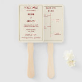 Set ventilatoren handwaaier (Voorkant en achterkant)