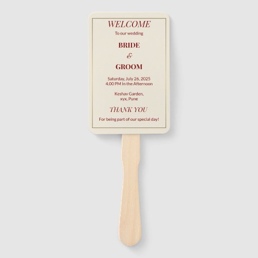 Set ventilatoren handwaaier (Voorkant)