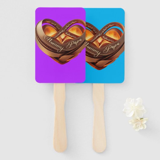 Set ventilatoren handwaaier (Voorkant en achterkant)