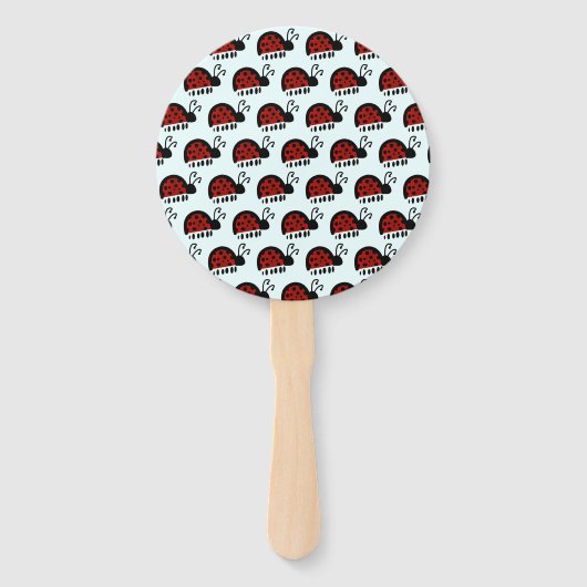 Set ventilatoren handwaaier (Achterkant)