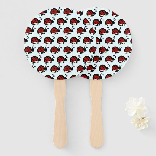 Set ventilatoren handwaaier (Voorkant en achterkant)