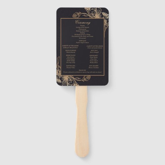 Set ventilatoren handwaaier (Achterkant)