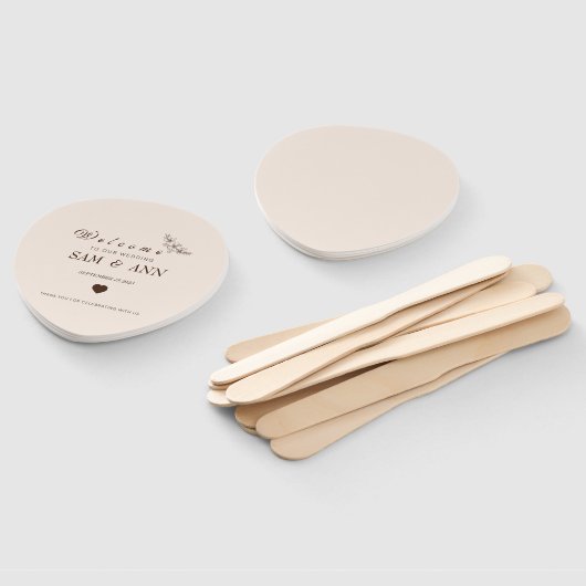 Set ventilatoren handwaaier (Niet-gemonteerd)