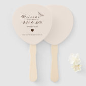 Set ventilatoren handwaaier (Voorkant en achterkant)