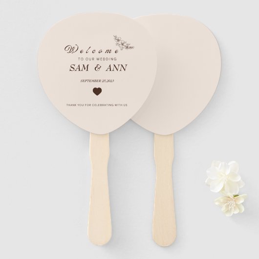 Set ventilatoren handwaaier (Voorkant en achterkant)