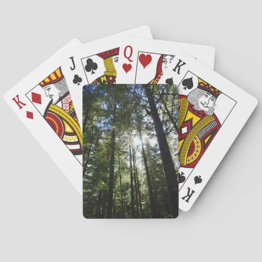 Set voedsel- en dranklabels pokerkaarten (Achterkant)