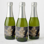 Set voedsel- en dranklabels sparkling wijnetiket (Flessen)
