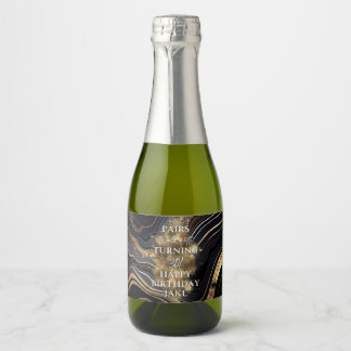Set voedsel- en dranklabels sparkling wijnetiket