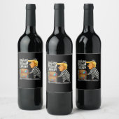 Set voedsel- en dranklabels wijn etiket (Flessen)